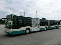 Mercedes Citaro III der Neubrandenburger Verkehrsbetriebe in Neubrandenburg am 17.08.2017