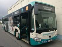 Mercedes Citaro III der Neubrandenburger Verkehrsbetriebe in Neubrandenburg am 17.08.2017