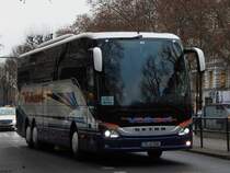 Setra 516 HD von Völkert aus Deutschland in Berlin am 01.12.2014