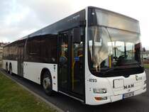 MAN Lion's City der VVR in Sassnitz am 31.12.2014