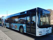 MAN Lion's City der VVR in Sassnitz am 08.03.2015