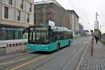 VGF/ICB MAN Lions City Wagen 511 am 01.12.18 in Frankfurt am Main Hbf Südseite