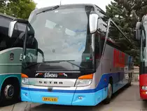 Setra 416 HDH von Nilles aus Dänemark in Sassnitz am 22.08.2017
