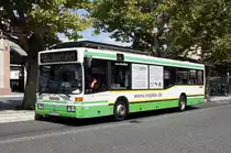 Stadtbus Aschaffenburg / Verkehrsgemeinschaft am Bayerischen Untermain (VAB): Mercedes-Benz O 405 N der Stadtwerke Aschaffenburg Verkehrs-GmbH (STWAB), aufgenommen Ende Juli 2018 am Hauptbahnhof in Aschaffenburg.