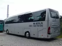 Mercedes Travego von Wörlitz Tourist aus Deutschland in Binz am 22.08.2017