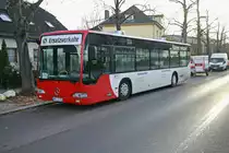 Hier ein Mercedes-Benz O 530 I Citaro von OBE (Oberhavel Bus Express) in Berlin Rudow am 04. Dezember 2018.