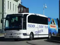 Mercedes Travego von Omnibusbetrieb Fischer aus Deutschland in Sassnitz am 11.03.2015