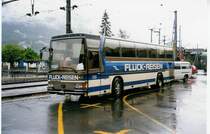 Aus dem Archiv: Fl�ck, Brienz BE 59'424 Dr�gm�ller am 6. Juni 1999 Brienz, Bahnhof