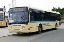 Reissu Ruoti Fin mit dem Scania K230UB /Lahti Scala, GHI 784 (21), als Shuttle in Helsinki -Stadt im August 2017.