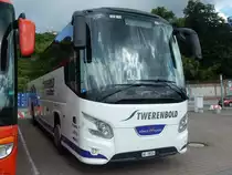 VDL Futura von Twerenbold aus der Schweiz im Stadthafen Sassnitz am 23.08.2017