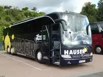 Mercedes Tourismo von Hauser aus Deutschland im Stadthafen Sassnitz am 23.08.2017