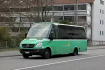 Mercedes City Star 864, auf der Linie 35, fährt zur Endstation an der Habermatten. Die Aufnahme stammt vom 10.12.2018.