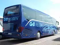 Setra 515 HD von GFB-Reisen aus Deutschland im Stadthafen Sassnitz am 23.08.2017