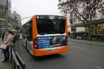 RNV Mercedes Benz Citaro 2 G Wagen 8197 am 15.12.18 in Heidelberg Hbf 