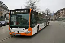 RNV Mercedes Benz Citaro 2 G Wagen 8194 am 15.12.18 in Heidelberg Hbf 