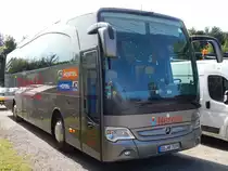 Mercedes Travego von Herolé aus Deutschland in Binz am 23.08.2017
