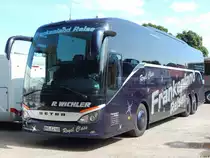 Setra 516 HD von Frankenland Reisen aus Deutschland in Binz am 23.08.2017