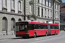 NAW Trolleybus 3, auf der Linie 12, fährt beim Bubenbergplatz vorbei. Die Aufnahme stammt vom 09.07.2018.