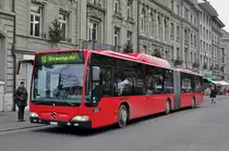 Mercedes Citaro 846, auf der Linie 10, bedient die Haltestelle Hirschengraben. Die Aufnahme stammt vom 19.12.2018.
