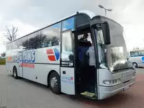 Neoplan Euroliner von Go-Trans Busreisen aus Deutschland in Sassnitz am 30.03.2015