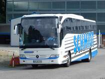 Mercedes Tourismo von Schmidt aus Deutschland im Stadthafen Sassnitz am 24.08.2017