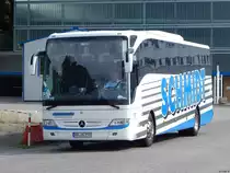 Mercedes Tourismo von Schmidt aus Deutschland im Stadthafen Sassnitz am 24.08.2017