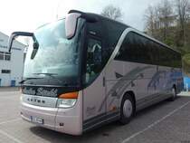 Setra 415 HD von Andre Stiehl aus Deutschland im Stadthafen Sassnitz am 26.04.2015