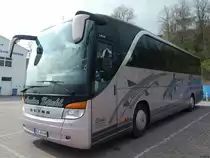 Setra 415 HD von Andre Stiehl aus Deutschland im Stadthafen Sassnitz am 26.04.2015