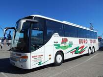 Setra 416 GT-HD von Euro Tours aus Deutschland im Stadthafen Sassnitz am 04.04.2015