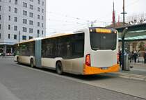 Neuer MVG Mercedes Benz Citaro 2 G Wagen 962 am 28.12.18 in Mainz Hbf