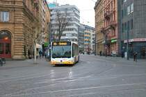 Neuer MVG Mercedes Benz Citaro 2 G Wagen 962 am 28.12.18 in Mainz Hbf