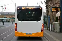 Neuer MVG Mercedes Benz Citaro 2 G Wagen 952 am 28.12.18 in Mainz Hbf