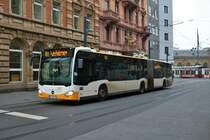 MVG Mercedes Benz Citaro 2 G Wagen 782 am 28.12.18 in Mainz Hbf