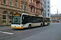 MVG Mercedes Benz Citaro 2 G Wagen 782 am 28.12.18 in Mainz Hbf