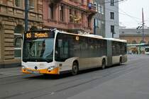 Neuer MVG Mercedes Benz Citaro 2 G Wagen 941 am 28.12.18 in Mainz Hbf