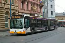 MVG Mercedes Benz Citaro 2 G Wagen 911 am 28.12.18 in Mainz Hbf