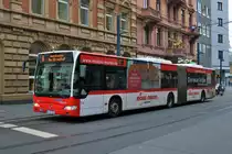 ESWE Verkehr Mercedes Benz Citaro 1 Facelift G Wagen 314 am 28.12.18 in Mainz Hbf auf der Linie 6