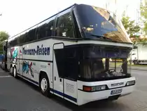 Neoplan Spaceliner von Pakull-Thormann Reisen aus Deutschland in Neubrandenburg am 25.08.2017