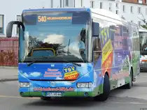 Irisbus Crossway der MVVG in Neubrandenburg am 25.08.2017