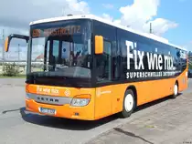 Setra 415 LE Business von Braasch Reisen aus Deutschland in Neubrandenburg am 25.08.2017