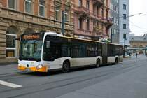 MVG Mercedes Benz Citaro 2 G Wagen 785 am 28.12.18 in Mainz Hbf