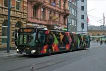 MVG Mercedes Benz Citaro 2 G Wagen 928 am 28.12.18 in Mainz Hbf