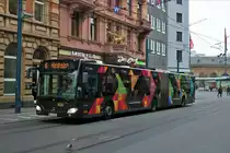 MVG Mercedes Benz Citaro 2 G Wagen 928 am 28.12.18 in Mainz Hbf
