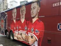 Van Hool  Chicago Fire Soccer Club  mit Bastian Schweinsteiger, Chicago Januar 2019 (Foto Jana Hertzberg)