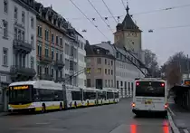 Verkehrsbetriebe Schaffhausen VBSH
Impressionen vom Bahnhofplatz verewigt am 31. Dezember 2018.
Foto: Walter Ruetsch 
