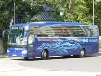 Mercedes Travego von GFB-Reisen aus Deutschland in Binz am 26.08.2017