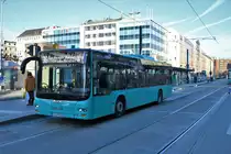 VGF/ICB MAN Lions City Wagen 512 am 19.01.19 in Frankfurt am Main Konstablerwache
