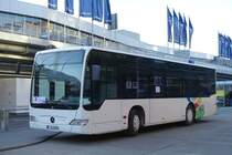 Mercedes Citaro K  Mercure/ibis , Frankfurt Flughafen Januar 2019