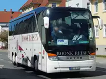 Setra 416 HDH von Boonk Reisen aus Deutschland in Sassnitz am 22.05.2015