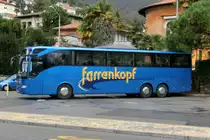 Mercedes Benz Tourismo von Farrenkopf am 30.03.2018 in Opatija in Kroatien